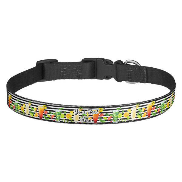 Custom Cocktails Dog Collar (Personalized)