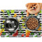 Cocktails Dog Food Mat - Small LIFESTYLE