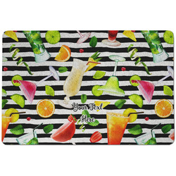 Cocktails Dog Food Mat w/ Name or Text