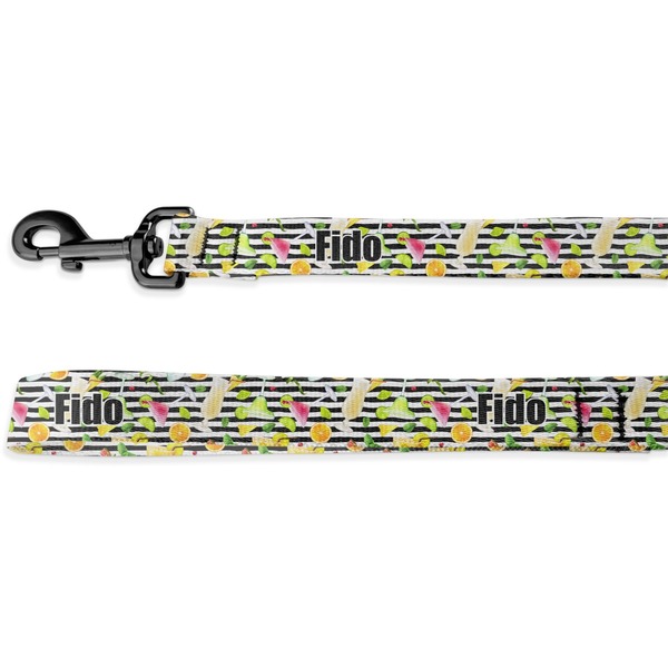 Custom Cocktails Deluxe Dog Leash (Personalized)