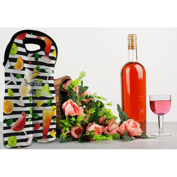 Cocktails Double Wine Tote - LIFESTYLE (new)