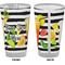 Cocktails Pint Glass - Full Color - Front & Back Views