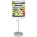 Cocktails 7" Drum Lamp with Shade Linen (Personalized)