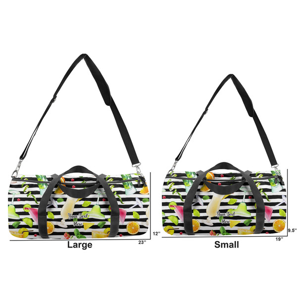 Cocktails Duffle Bag Small and Large