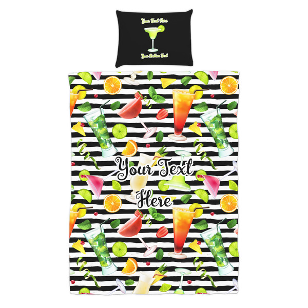 Cocktails Duvet Cover Set - Twin - Alt Approval