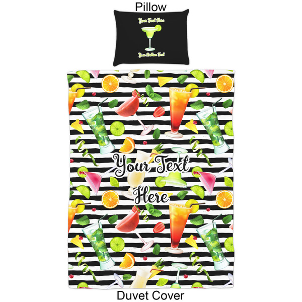 Cocktails Duvet Cover Set - Twin - Approval