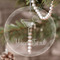 Cocktails Engraved Glass Ornament (Personalized)