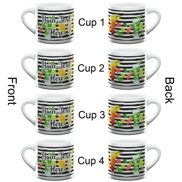 Cocktails Espresso Cup - 6oz (Double Shot Set of 4) APPROVAL