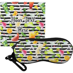 Cocktails Eyeglass Case & Cloth (Personalized)
