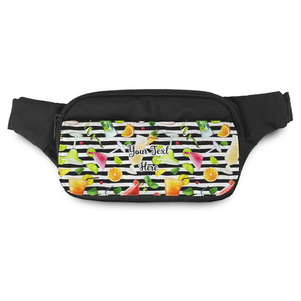 Custom Cocktails Fanny Pack - Modern Style (Personalized)