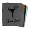Cocktails Leather Binders - 1" - Color Options