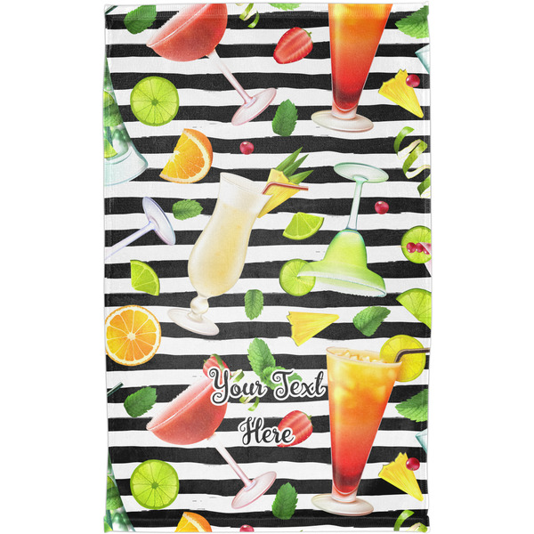 Cocktails Finger Tip Towel - Full View