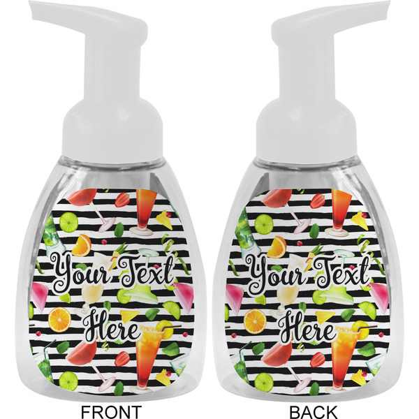 Cocktails Foam Soap Bottle Approval - White