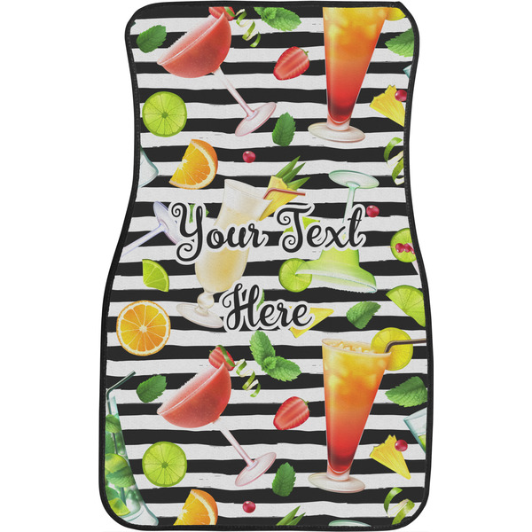 Cocktails Front Seat Car Mat