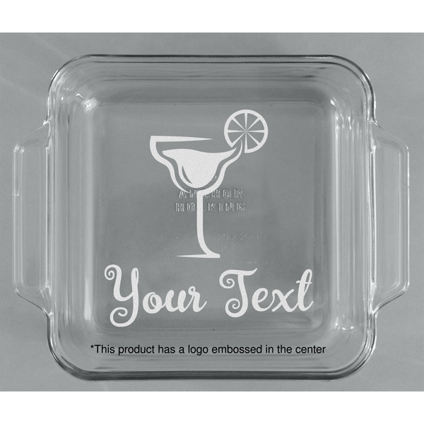 Cocktails Glass Cake Dish - APPROVAL (8x8)