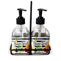 Cocktails Glass Soap & Lotion Bottles (Personalized)