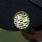 Cocktails Golf Ball Marker Hat Clip - Gold - On Hat