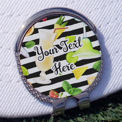 Cocktails Golf Ball Marker - Hat Clip