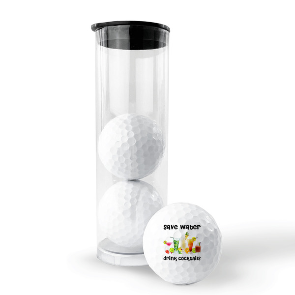 Cocktails Golf Balls - Generic - Set of 3 - PACKAGING