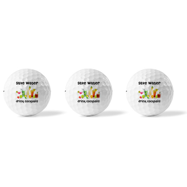 Cocktails Golf Balls - Titleist - Set of 3 - APPROVAL