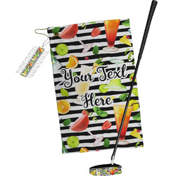 Cocktails Golf Towel Gift Set (Personalized)