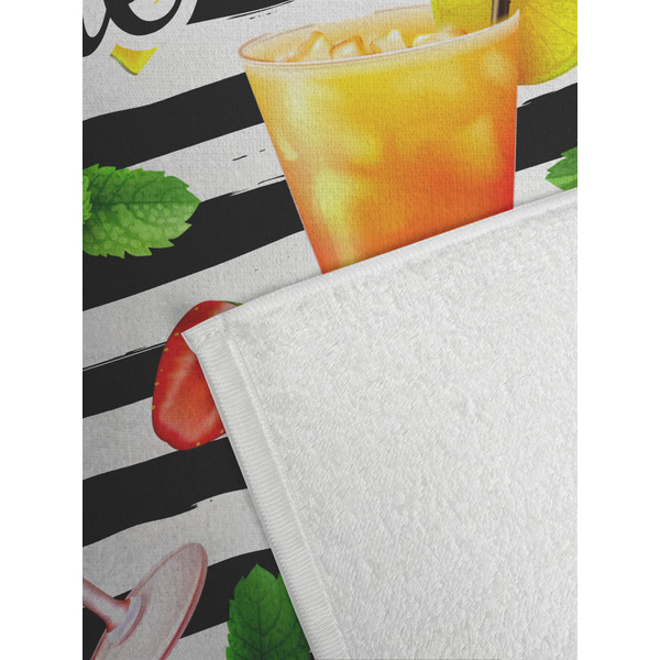 Cocktails Golf Towel - Detail