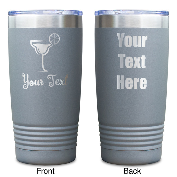Cocktails Gray Polar Camel Tumbler - 20oz - Double Sided - Approval