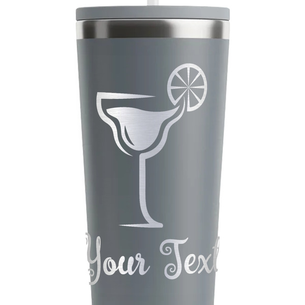 Cocktails Grey RTIC Everyday Tumbler - 28 oz. - Close Up