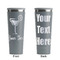 Cocktails Grey RTIC Everyday Tumbler - 28 oz. - Front and Back
