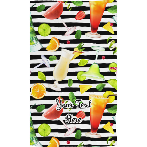 Cocktails Hand Towel (Personalized) Full
