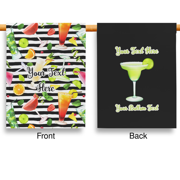 Cocktails House Flags - Double Sided - APPROVAL