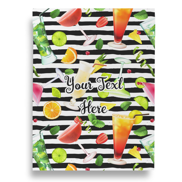 Cocktails House Flags - Double Sided - FRONT