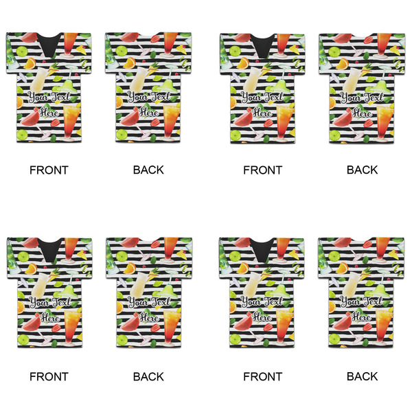 Cocktails Jersey Bottle Cooler - Set of 4 - APPROVAL