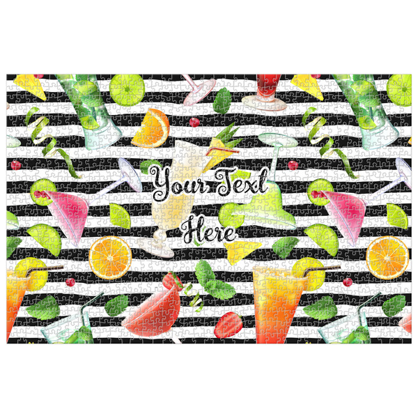 Custom Cocktails 1014 pc Jigsaw Puzzle (Personalized)