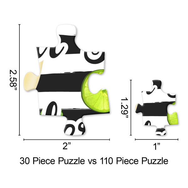 Cocktails Jigsaw Puzzle - Piece Comparison
