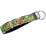 Cocktails Webbing Keychain Fob - Small (Personalized)