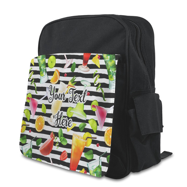 Custom Cocktails Preschool Backpack (Personalized)