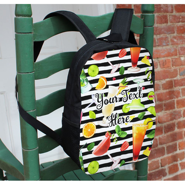 Cocktails Kids Backpack - In Context