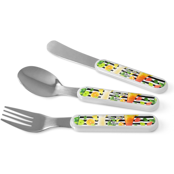 Custom Cocktails Kid's Flatware (Personalized)