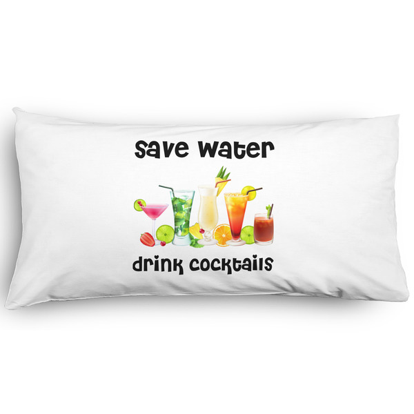 Custom Cocktails Pillow Case - King - Graphic