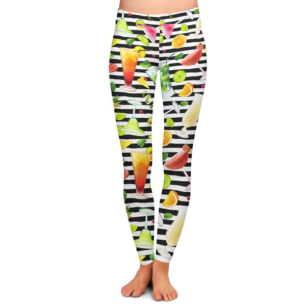 Custom Cocktails Ladies Leggings - Extra Large