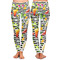 Cocktails Ladies Leggings - Front and Back