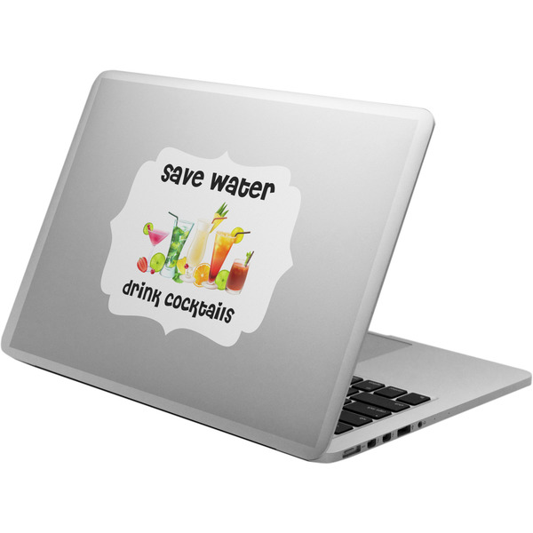 Custom Cocktails Laptop Decal (Personalized)