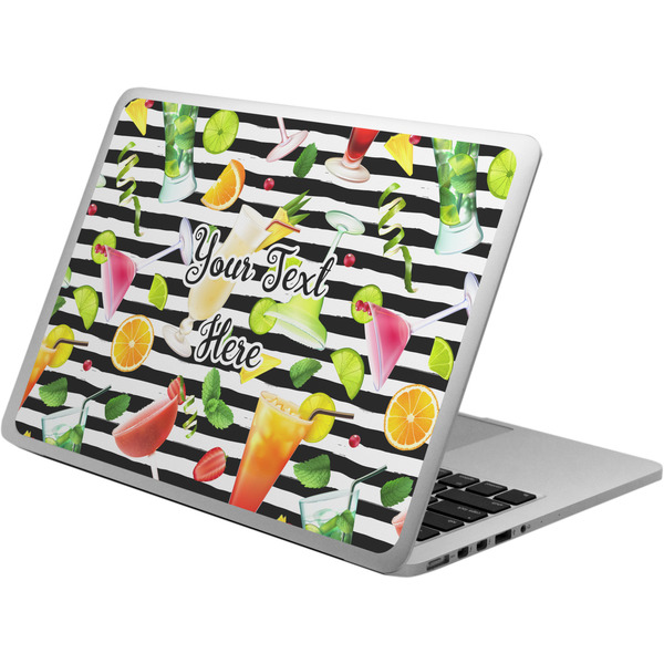 Custom Cocktails Laptop Skin - Custom Sized (Personalized)