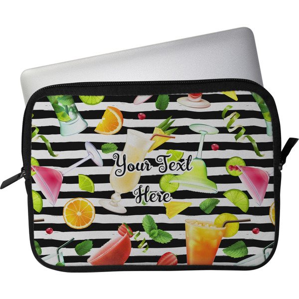 Custom Cocktails Laptop Sleeve / Case (Personalized)