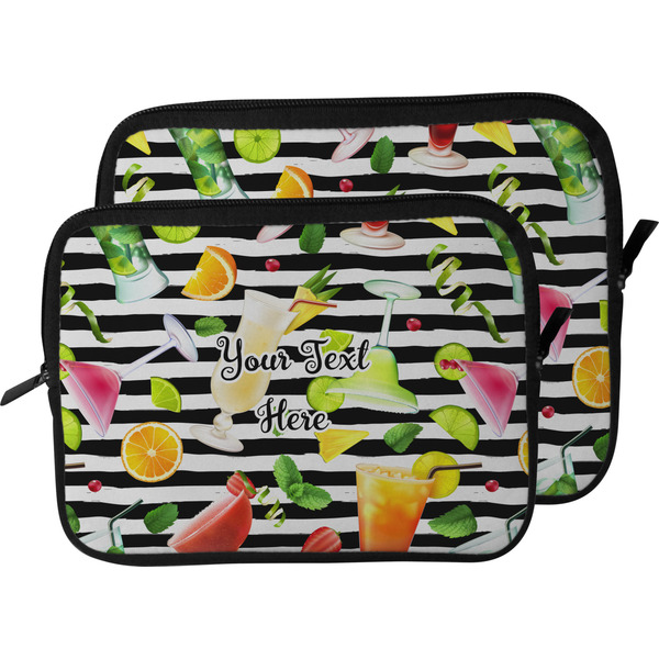 Cocktails Laptop Sleeve (Size Comparison)