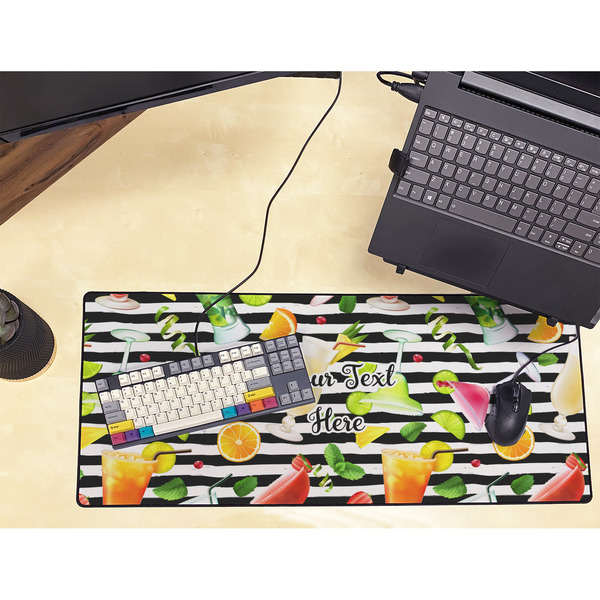Cocktails Large Gaming Mats - LIFESTYLE