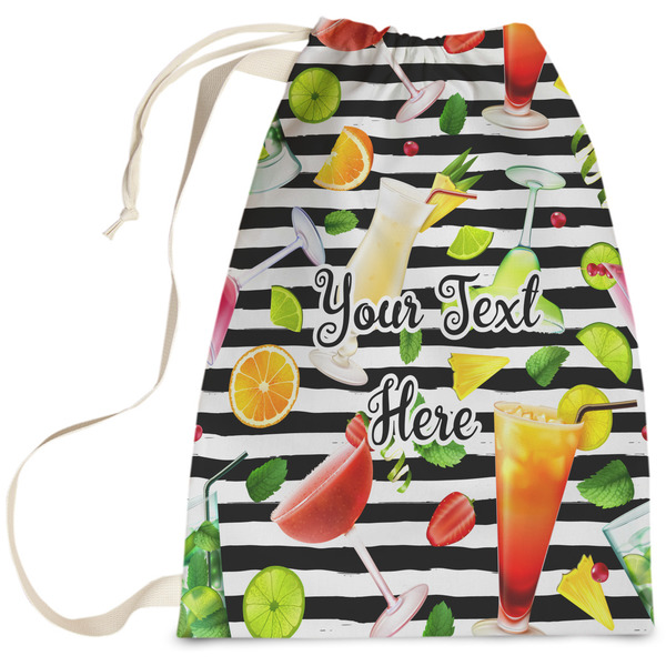 Custom Cocktails Laundry Bag (Personalized)