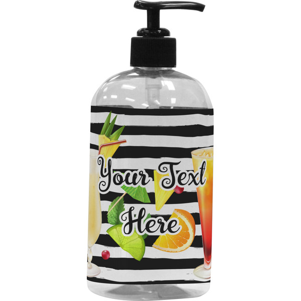 Custom Cocktails Plastic Soap / Lotion Dispenser (Personalized)