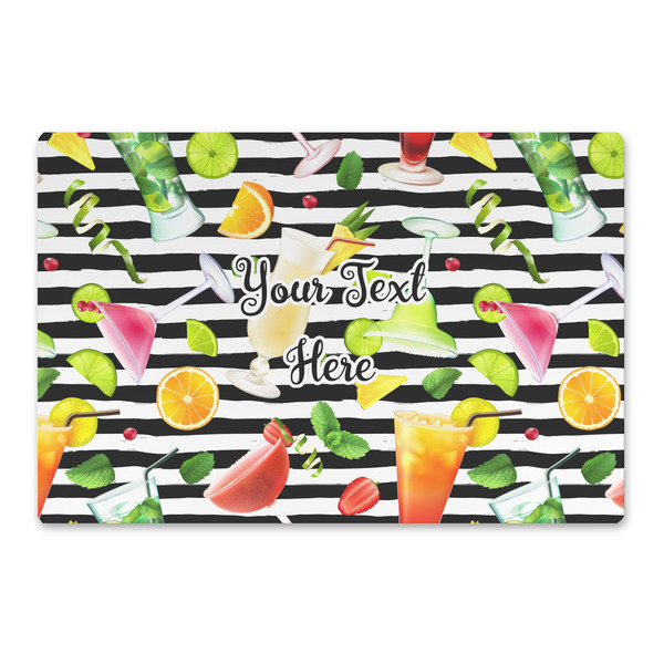 Custom Cocktails Large Rectangle Car Magnet (Personalized)